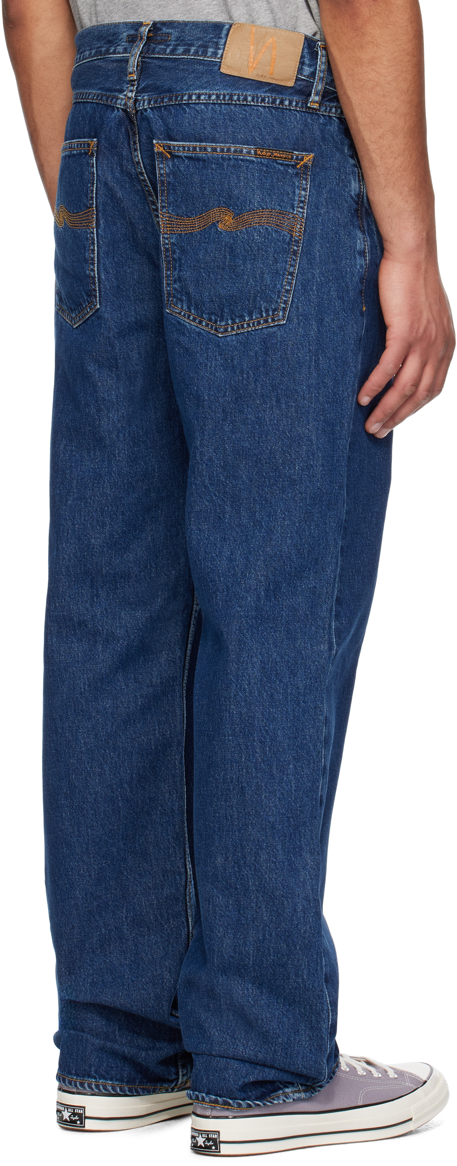 Nudie Jeans Blue Tuff Tony Jeans