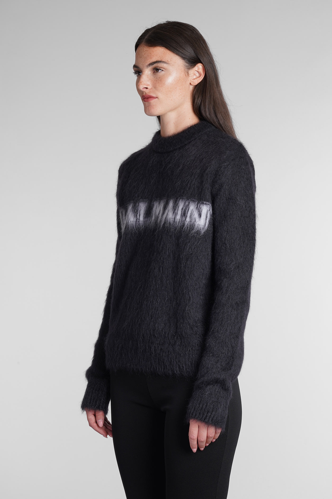 Knitwear In Black Mohair