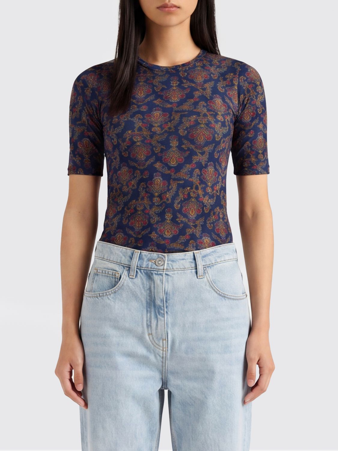MOMONÌ T-Shirt Woman color Blue