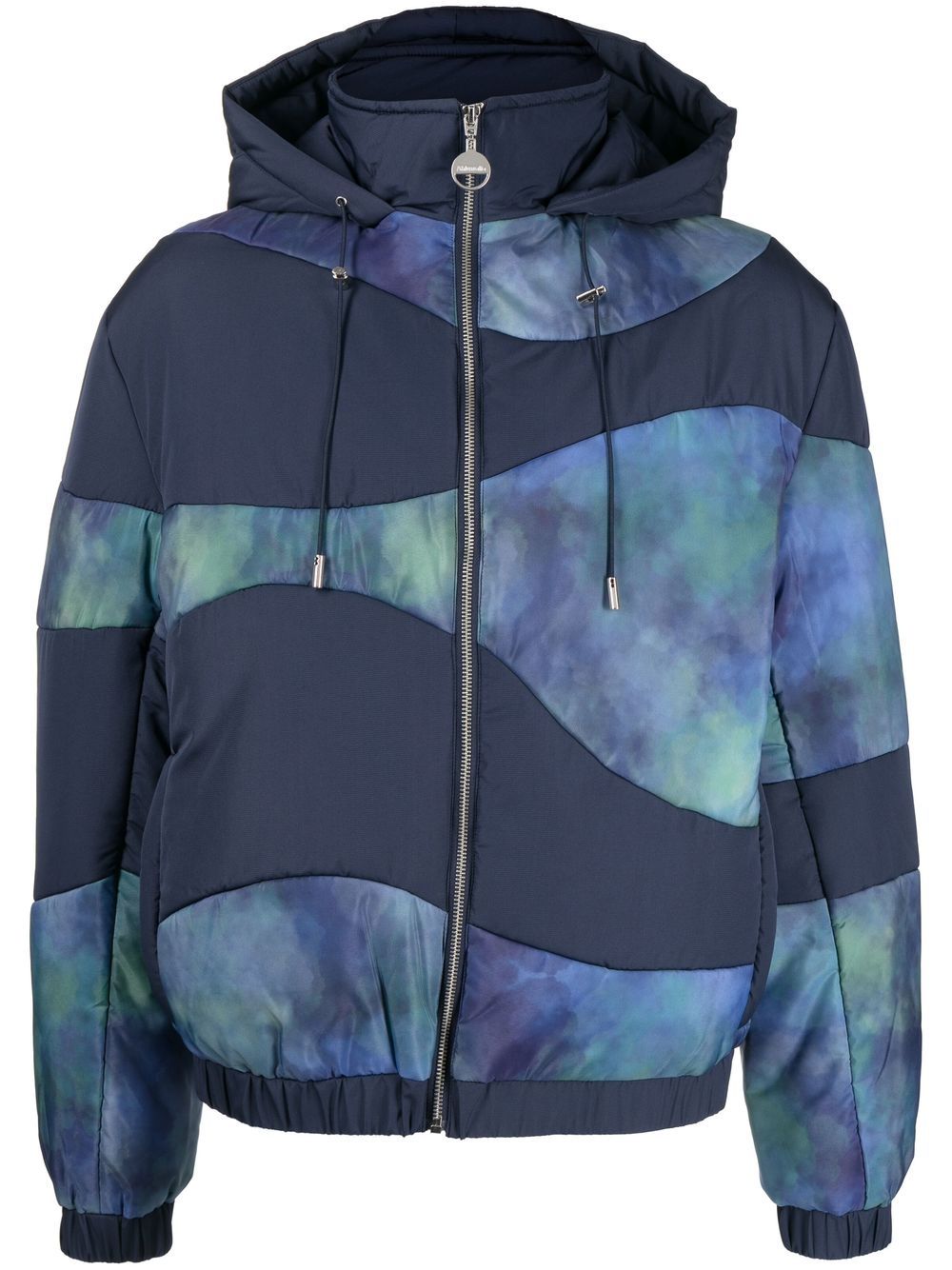 Ahluwalia Shakti padded puffer coat - Blue