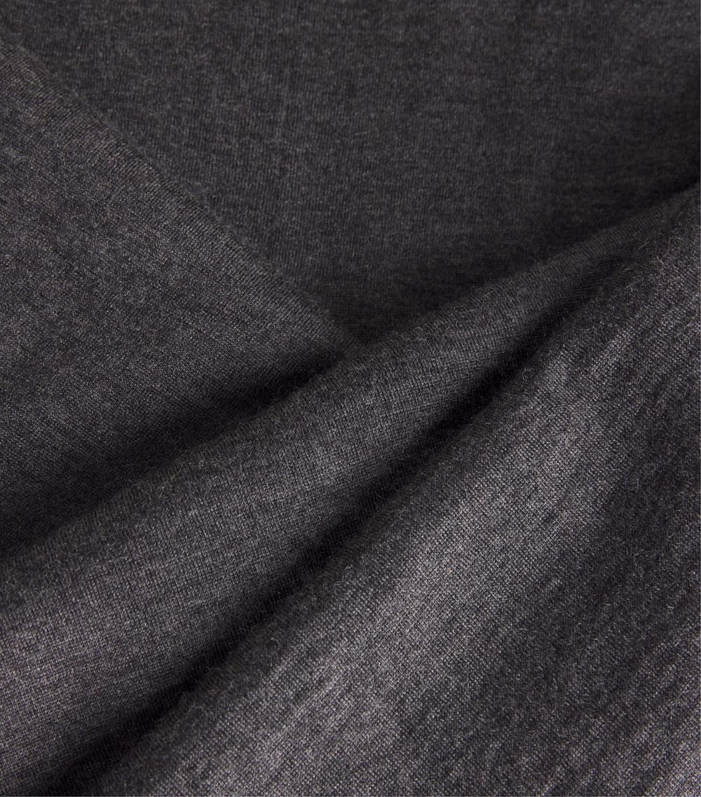 Helphine Cashmere Wide-Leg Sweatpants