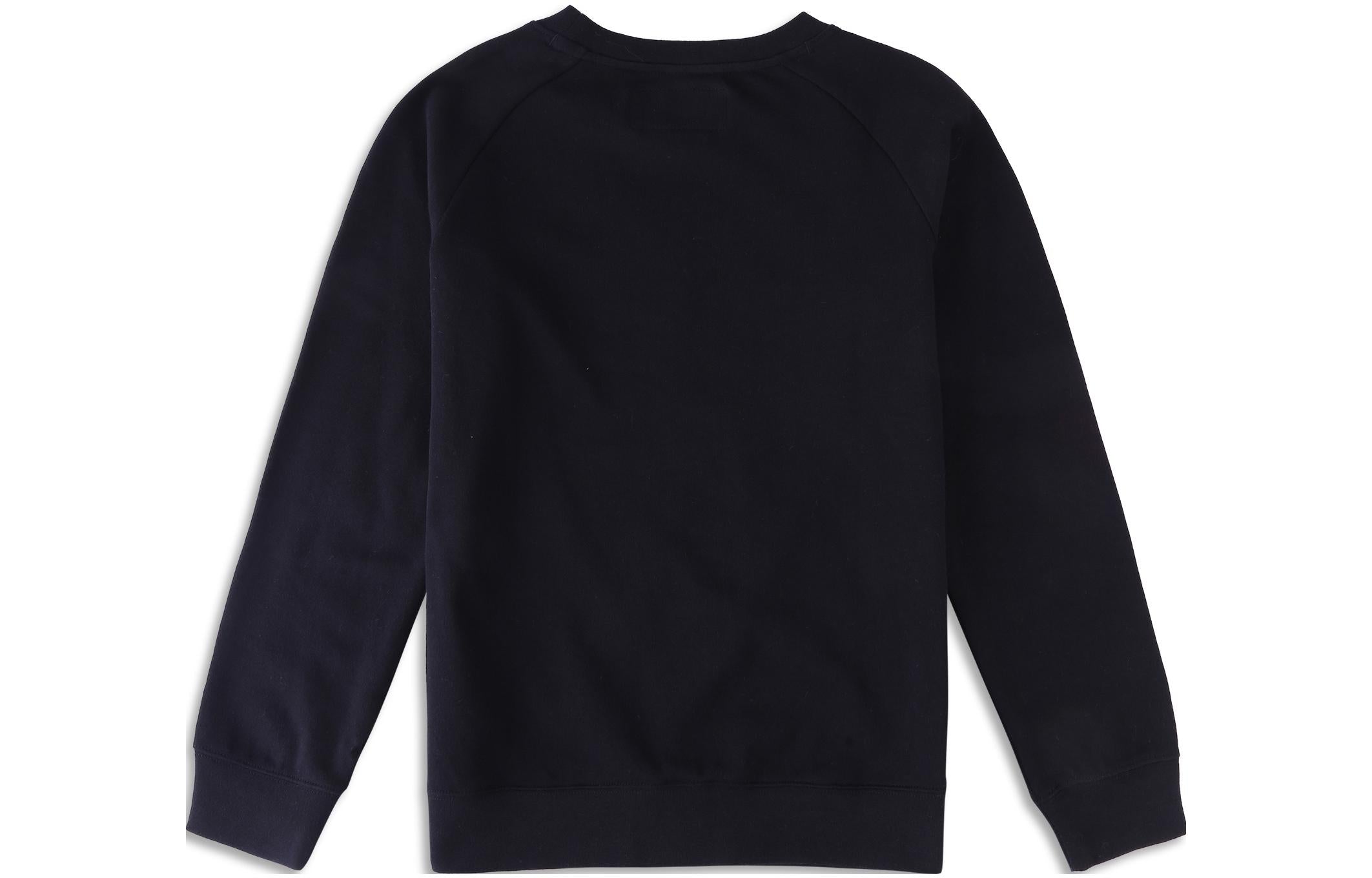 (GS) Jumpman Fleece Crewneck Sweatshirt 'Black White'