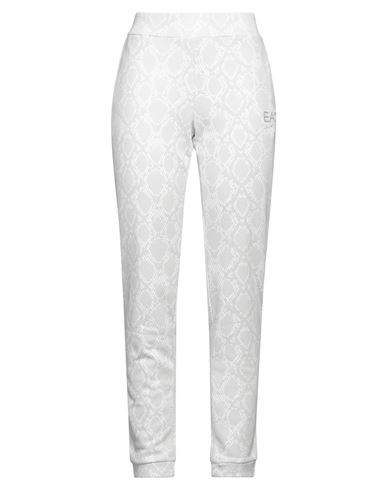 Ea7 Woman Pants Light grey Size XS Cotton, Polyester