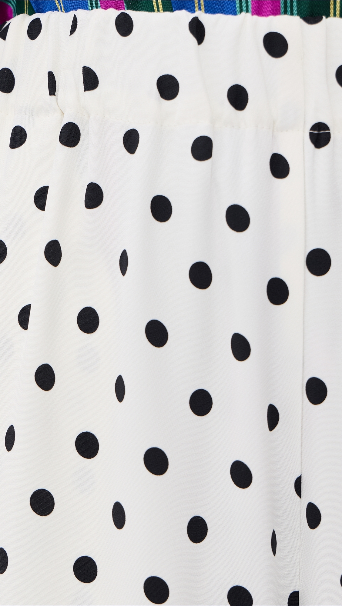 Coco Pants White Big Dots