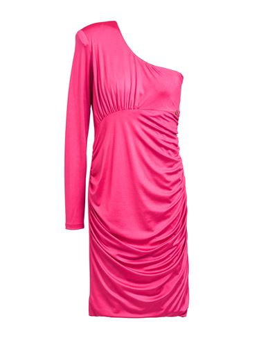Woman Mini dress Fuchsia Size 10 Polyester, Elastane