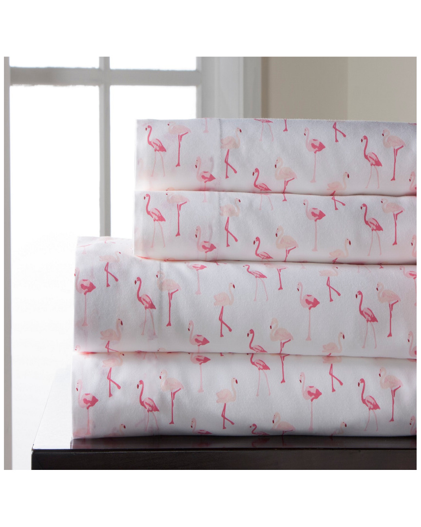 Home Fashions Flamingo Print Sheet Set