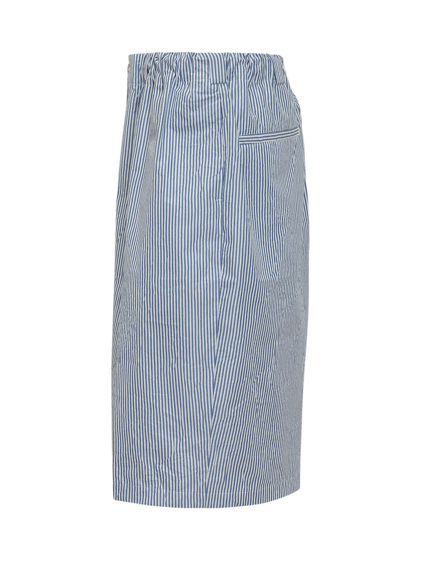 Blue Striped Shorts