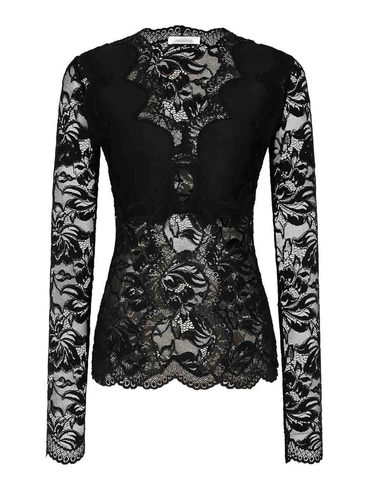 Lace sweater