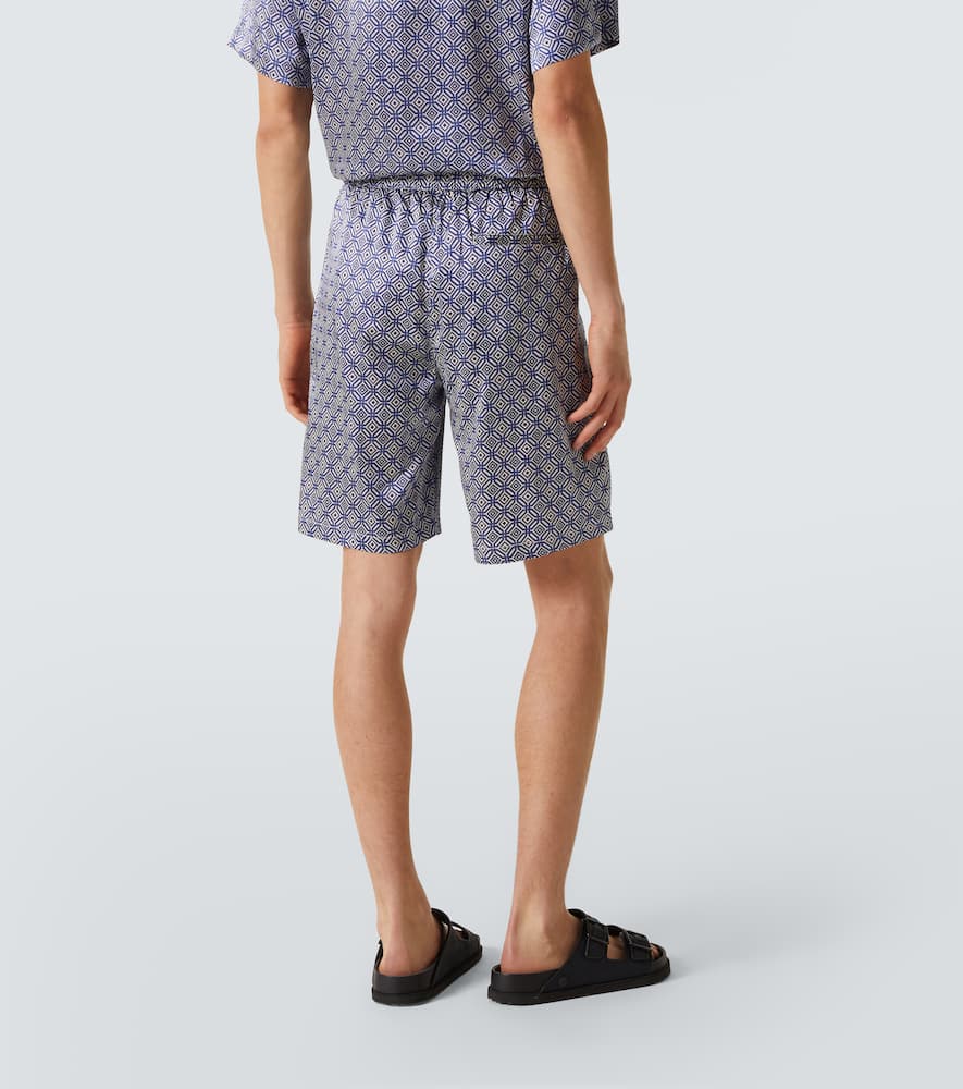 Palma silk-blend Bermuda shorts