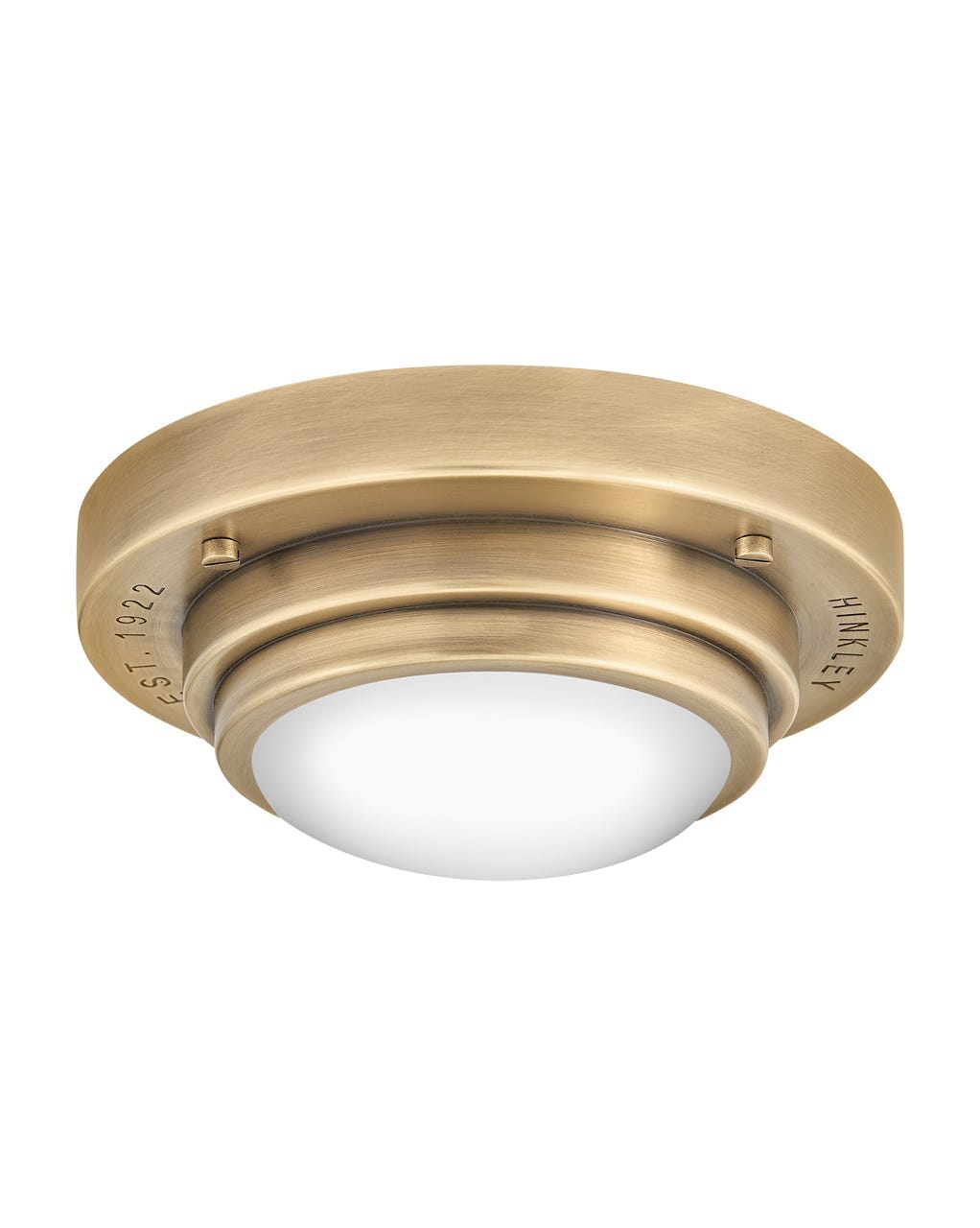 Heritage Brass LED Flush Mount Wall Sconce from the Porte Collection