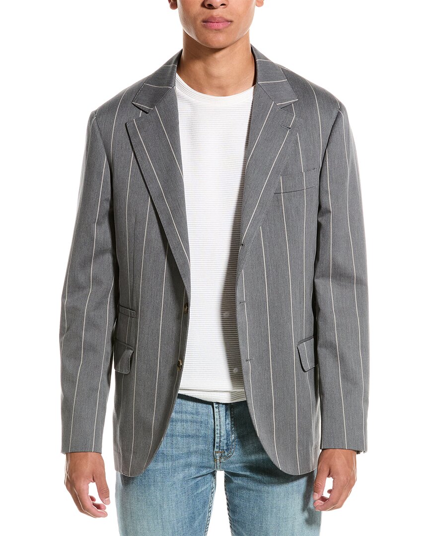 Wool-Blend Blazer