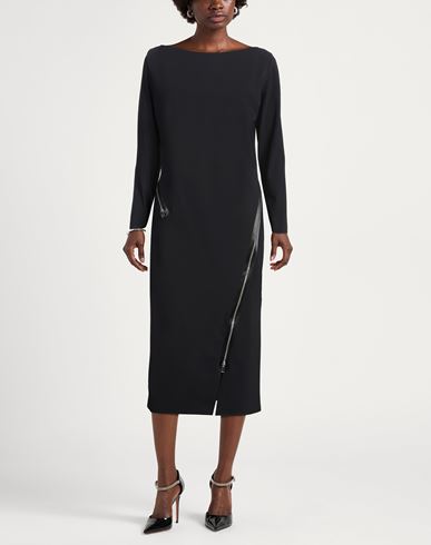 Chiara Boni La Petite Robe Woman Midi dress Black Size 4 Polyamide, Elastane