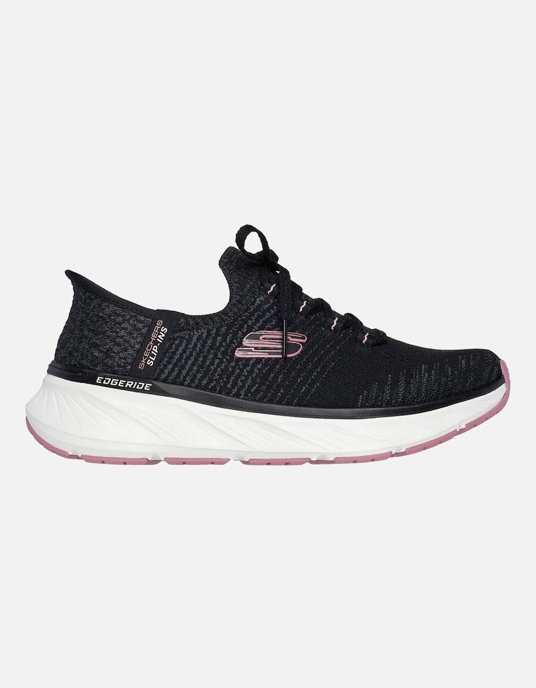Skechers Women's Edgeride Impression Womens Trainers - Black - Size: 3