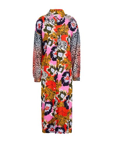 Woman Midi dress Pink Size M Viscose