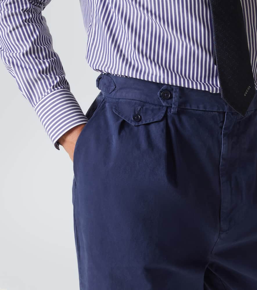 Tennis cotton chinos