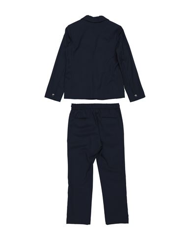 Kid Boy Suit Midnight blue Size 14 Polyester, Viscose, Elastane