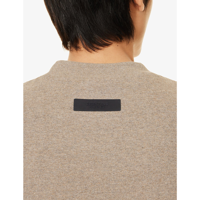 Mens Heather Grey Fog Es Essentials S/s Tee XS