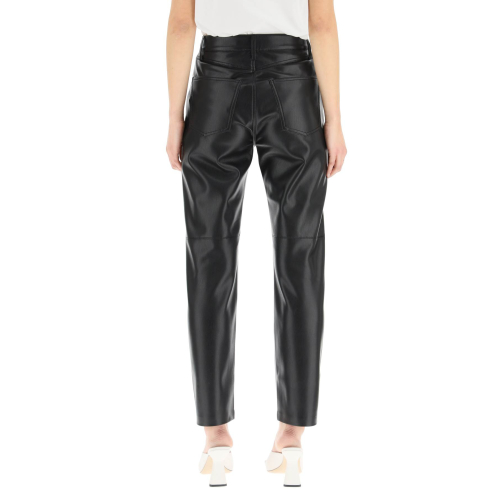 Cropped flared trousers