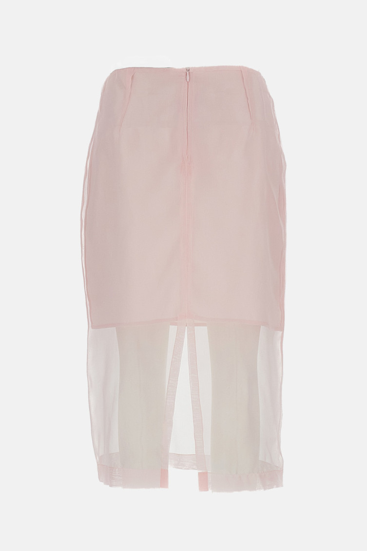 Light Pink Midi Skirt