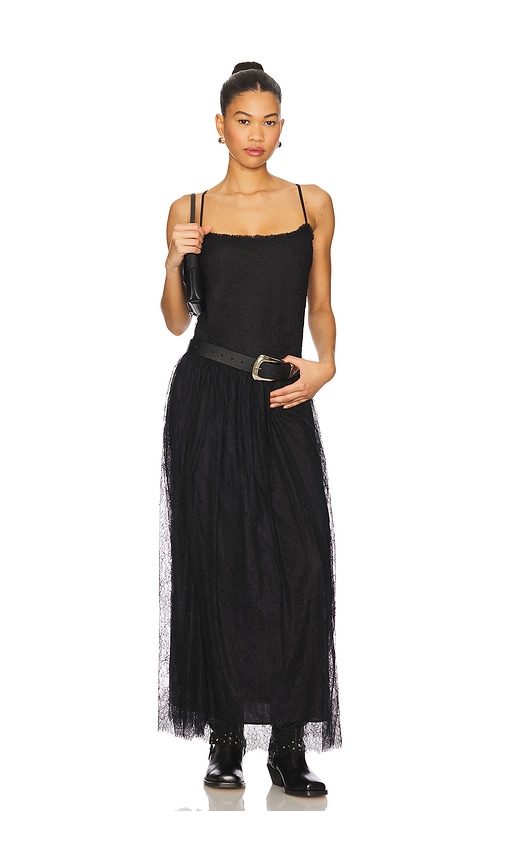 House of Harlow 1960 x REVOLVE Ina Maxi Dress in Black.  XS. Also in L, M, S