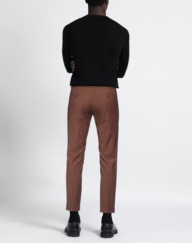 Man Pants Brown Size 30 Polyester, Viscose, Elastane