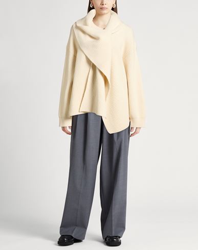 Woman Sweater Cream Size 0 Wool