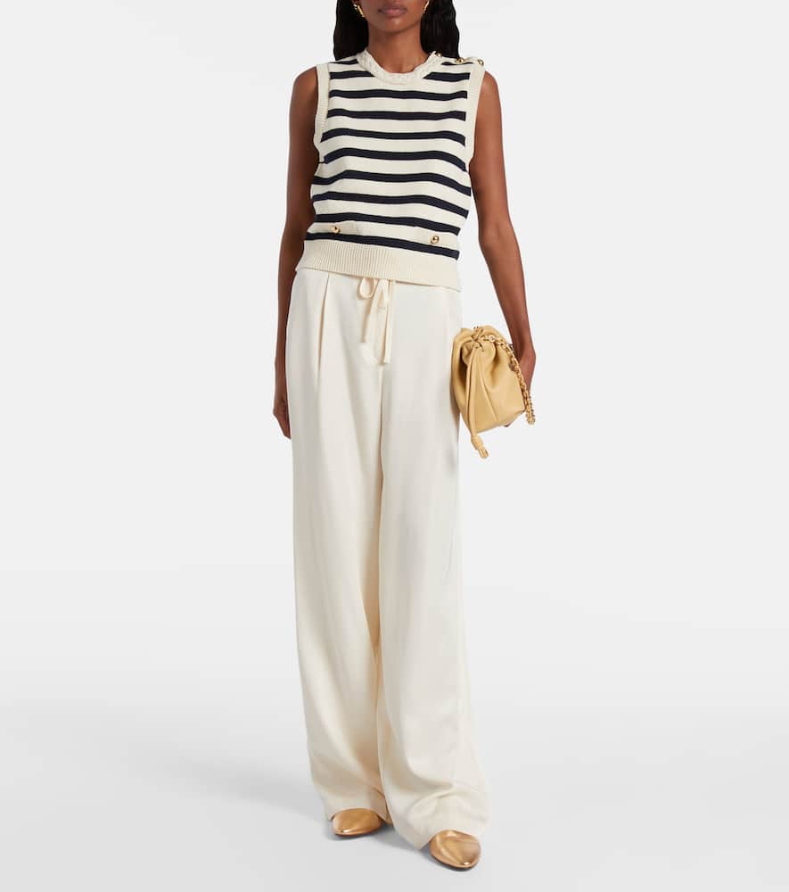 The Harbor cotton-blend sweater vest