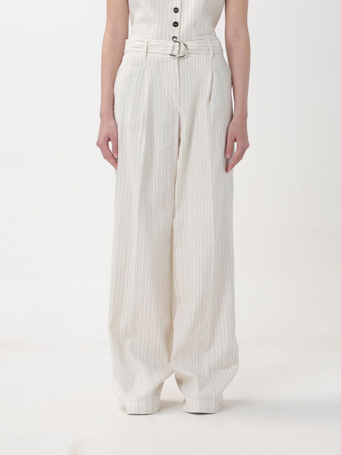 Pants Woman color White