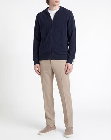Man Cardigan Midnight blue Size 38 Wool