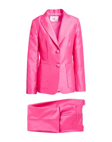 Woman Suit Fuchsia Size 12 Polyester