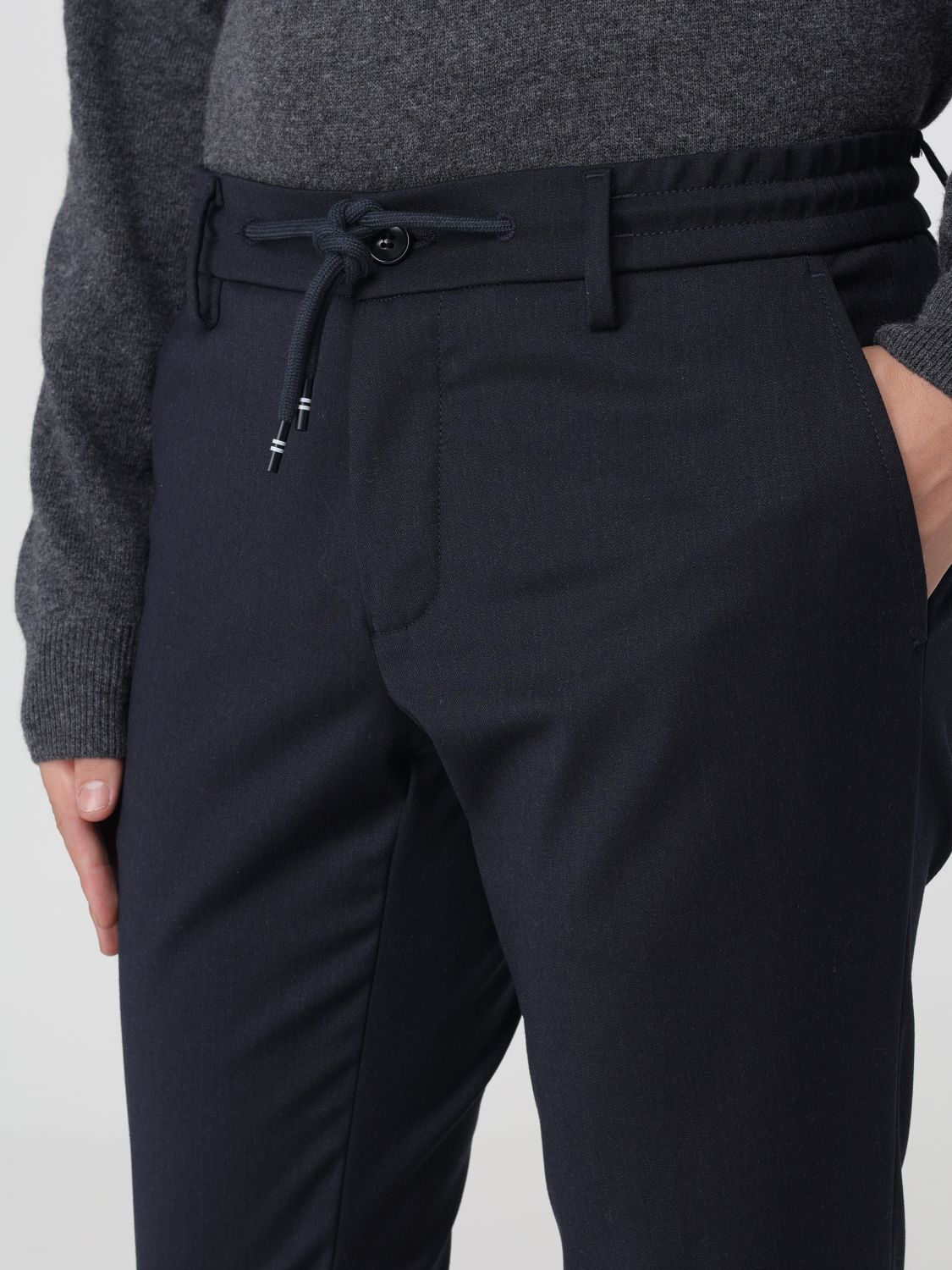 Pants Men color Black