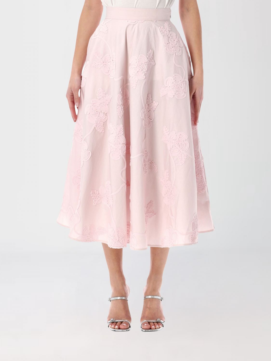 Skirt Woman color Pink