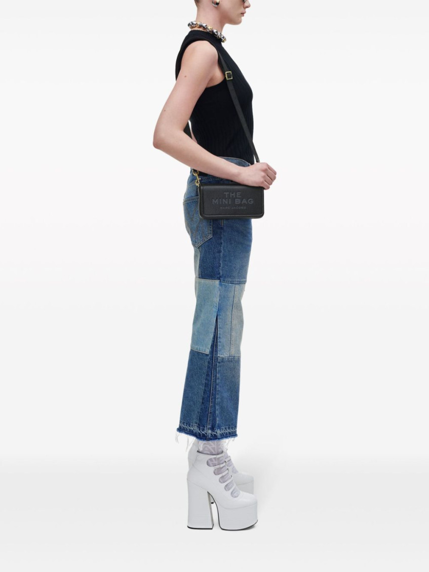 The Leather Mini bag - Black