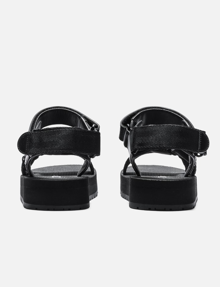 Logo Strap Platform Sandals