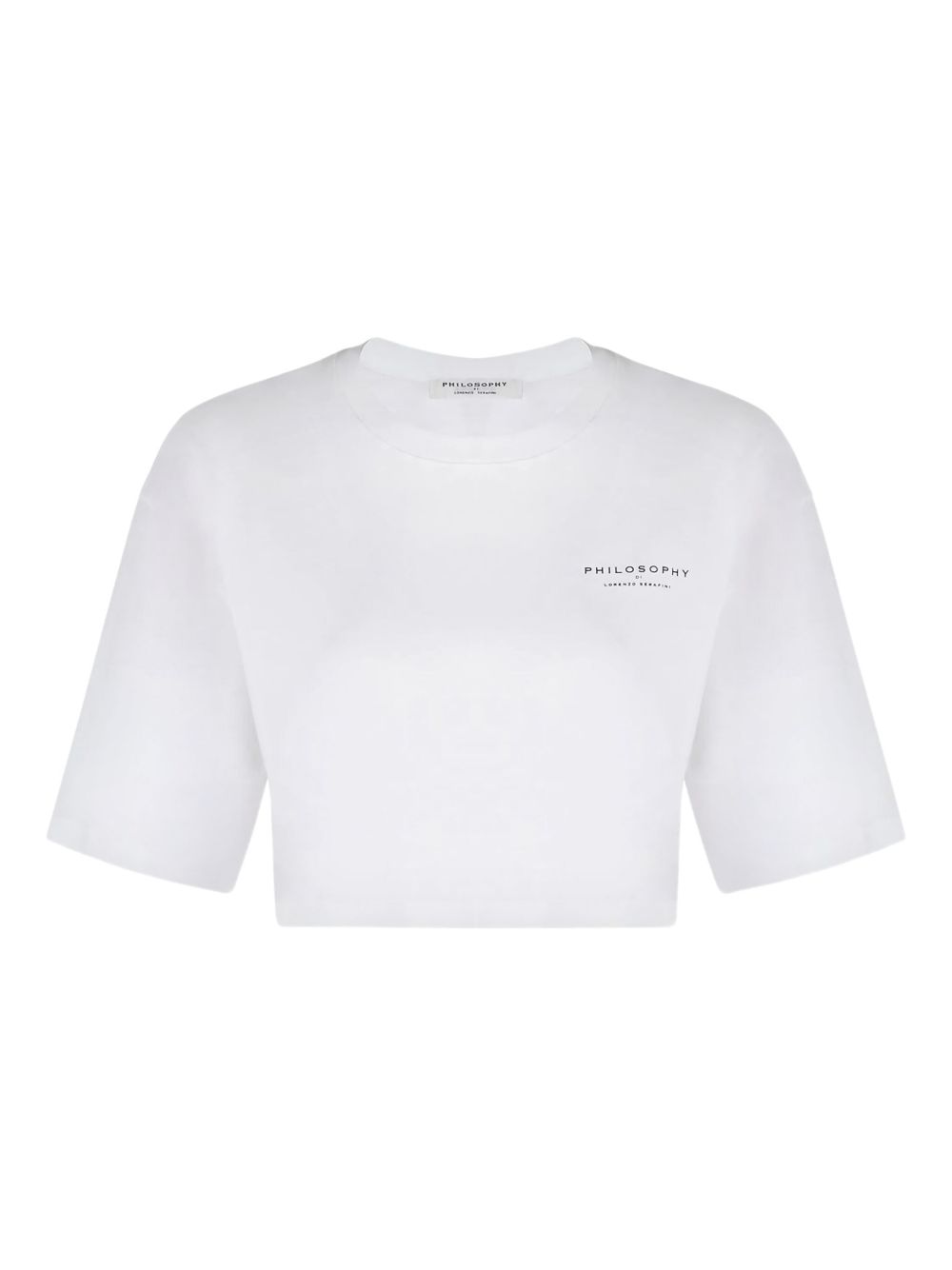 Philosophy Di Lorenzo Serafini printed cotton T-shirt - White