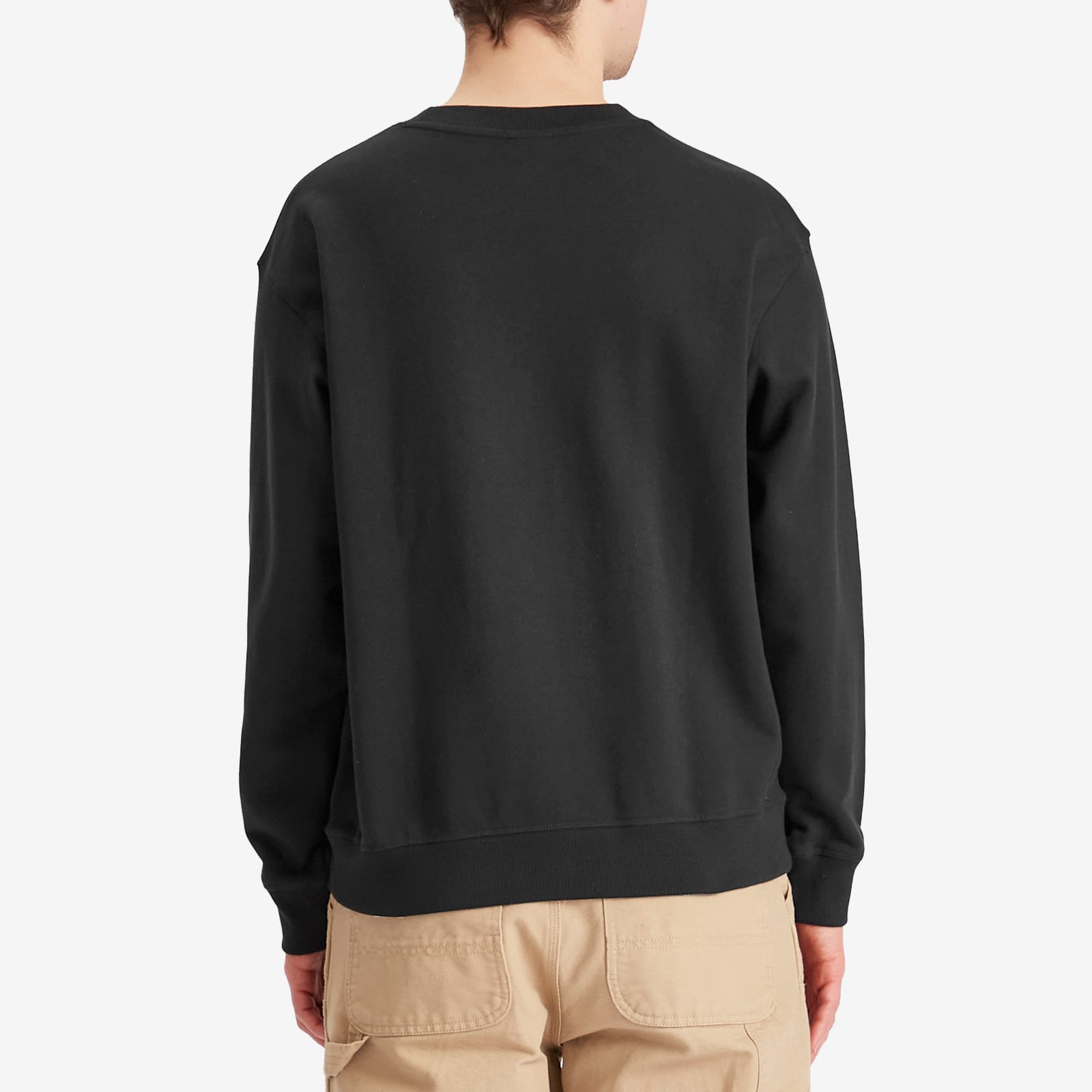 Men's NB Athletics French Terry Crew in Black