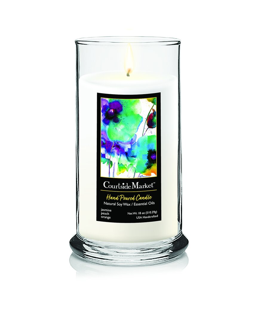 Color Flowers I Soy Wax Candle
