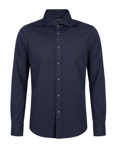 Man Shirt Midnight blue Size 15 ½ Cotton