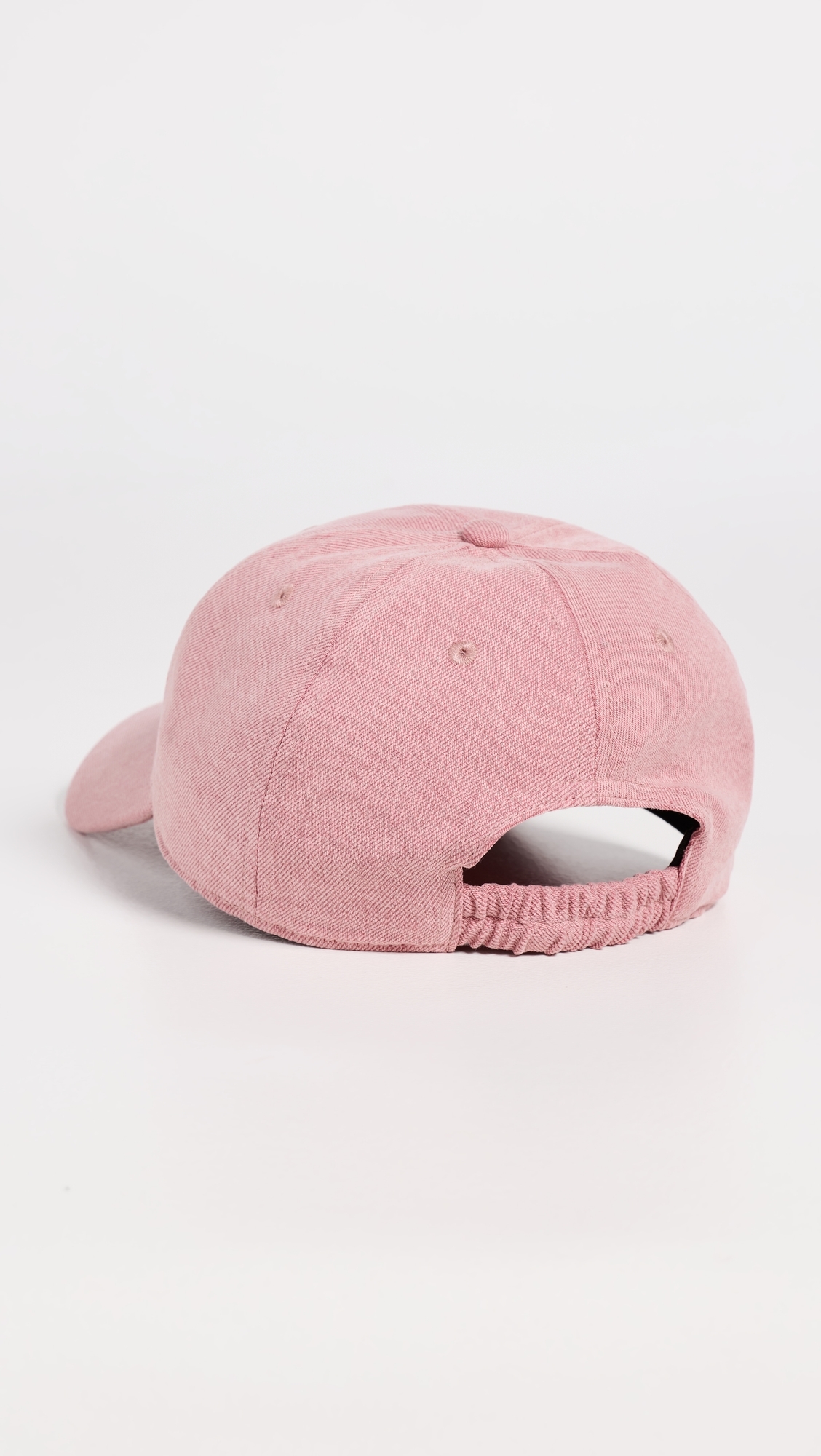 Harlow Baseball Cap Pink Denim One Size