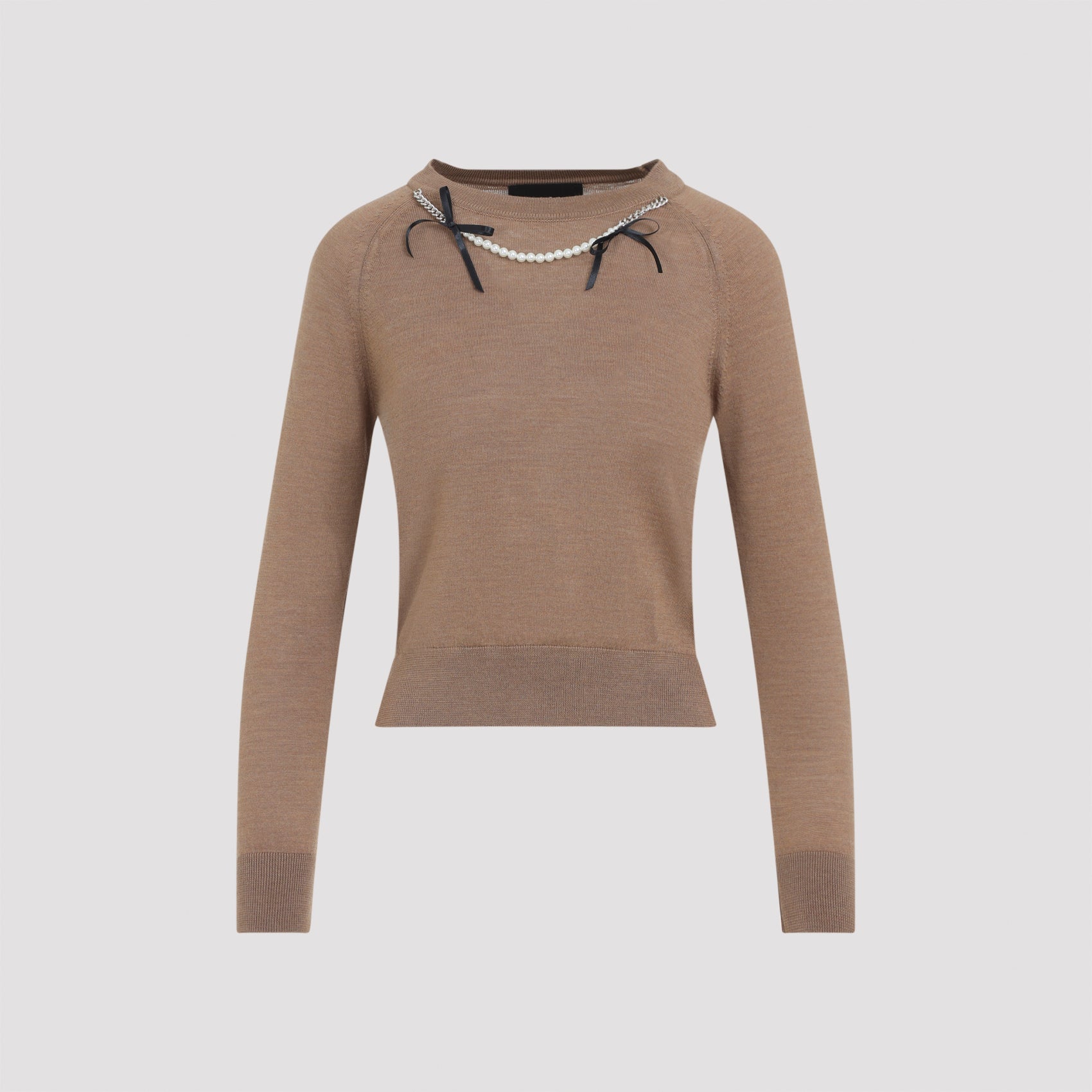 Classic Merino Wool and Silk Pullover