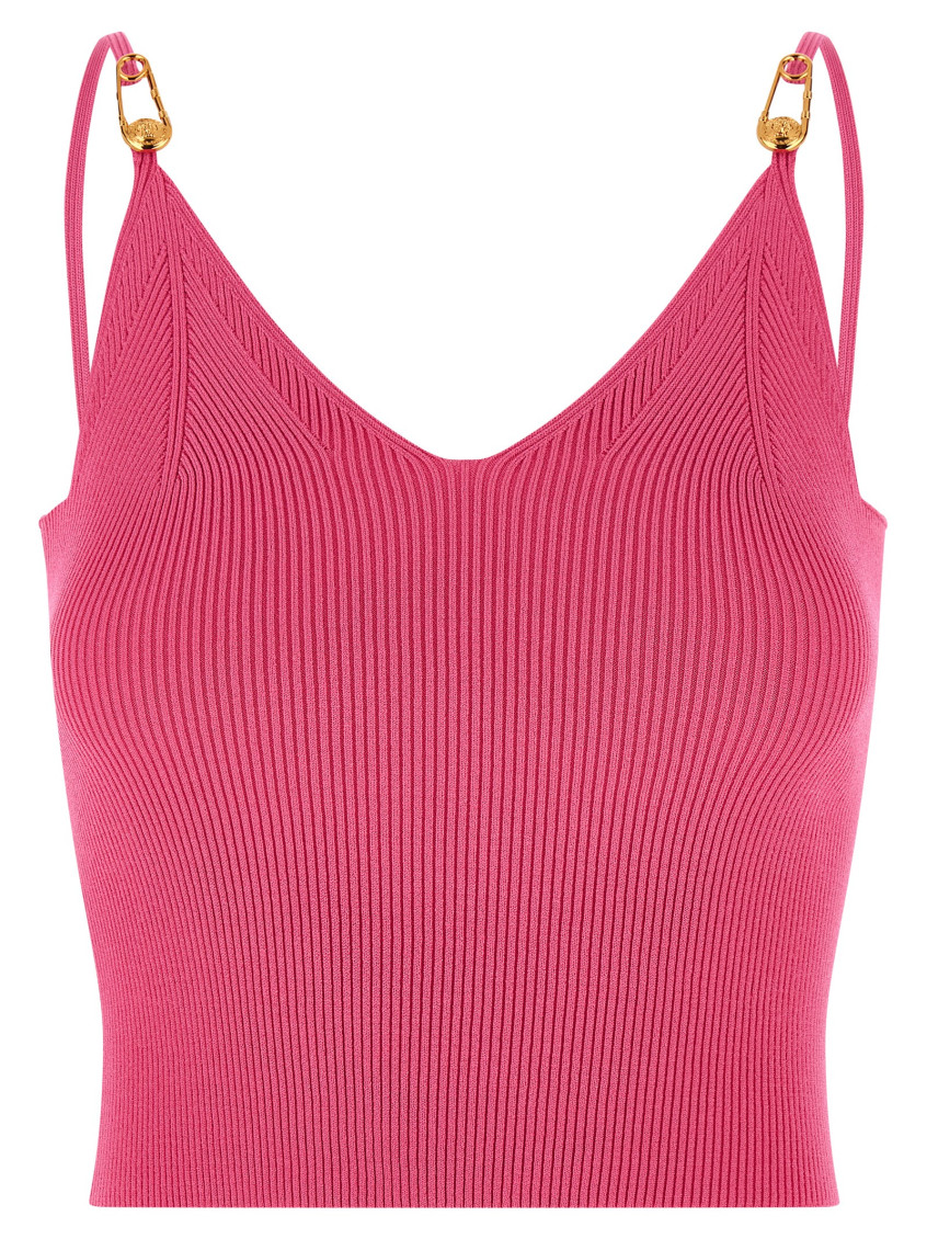 Safety Pin Tops Fuchsia