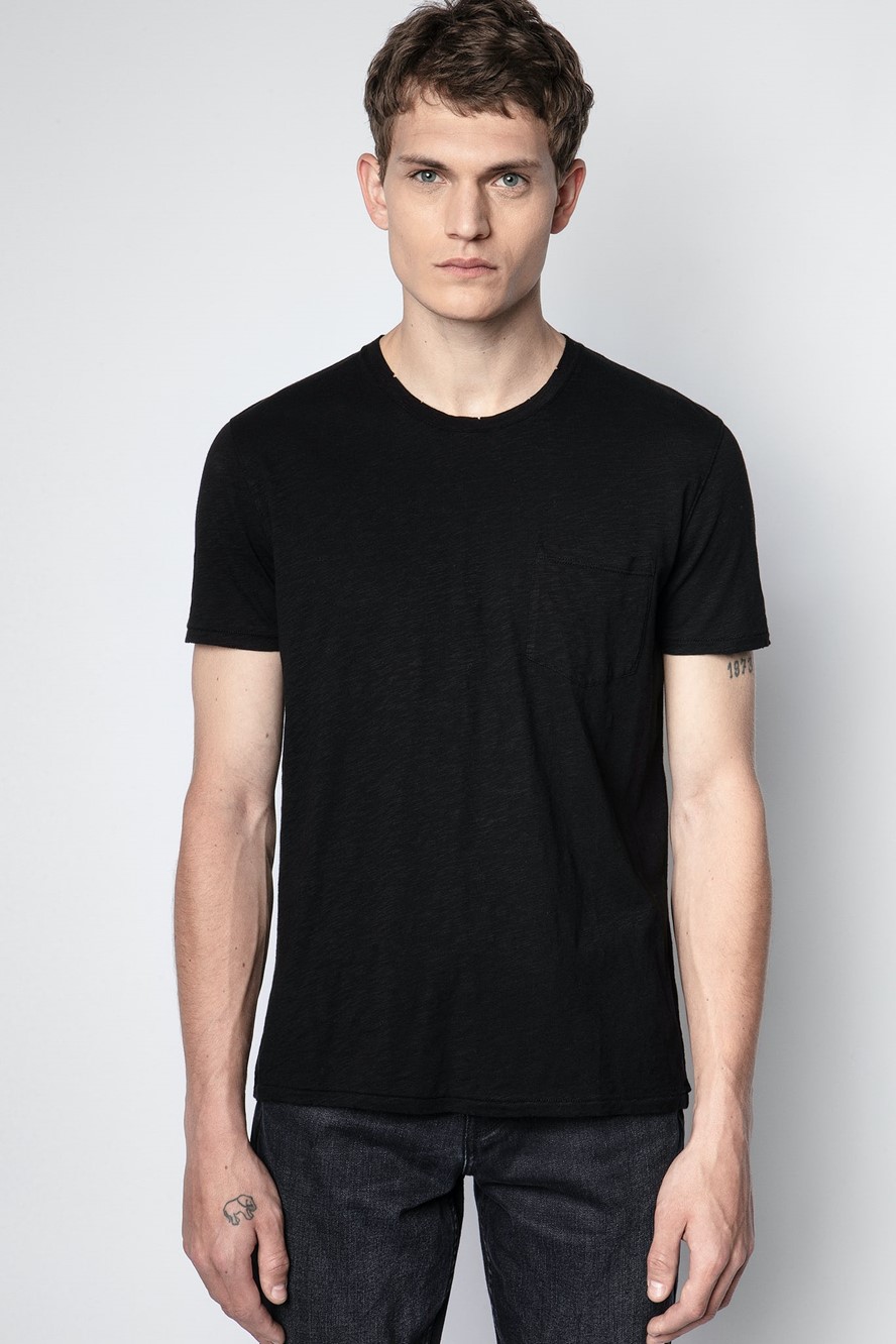 Distressed burnout T-shirt - White