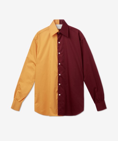 Women's Contrast Button Up Shirt