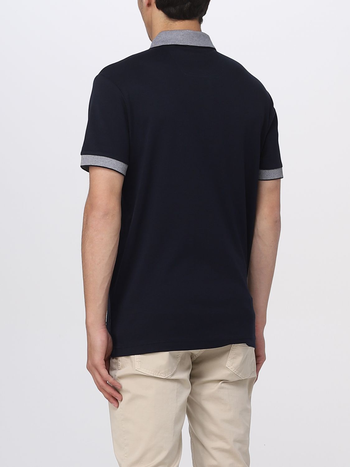 Polo Shirt Men color Blue