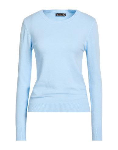 Woman Sweater Sky blue Size S/M Viscose, Polyamide, Polyester