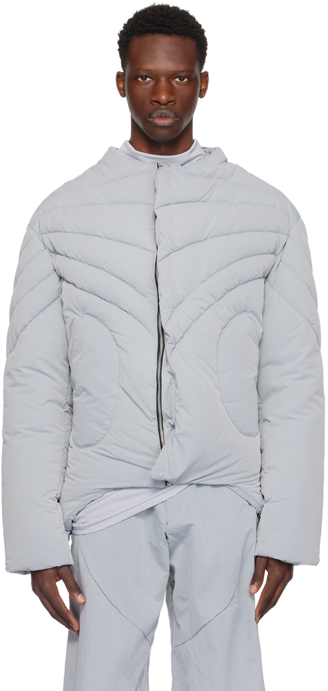 Nuba SSENSE Exclusive Gray Puffer Jacket