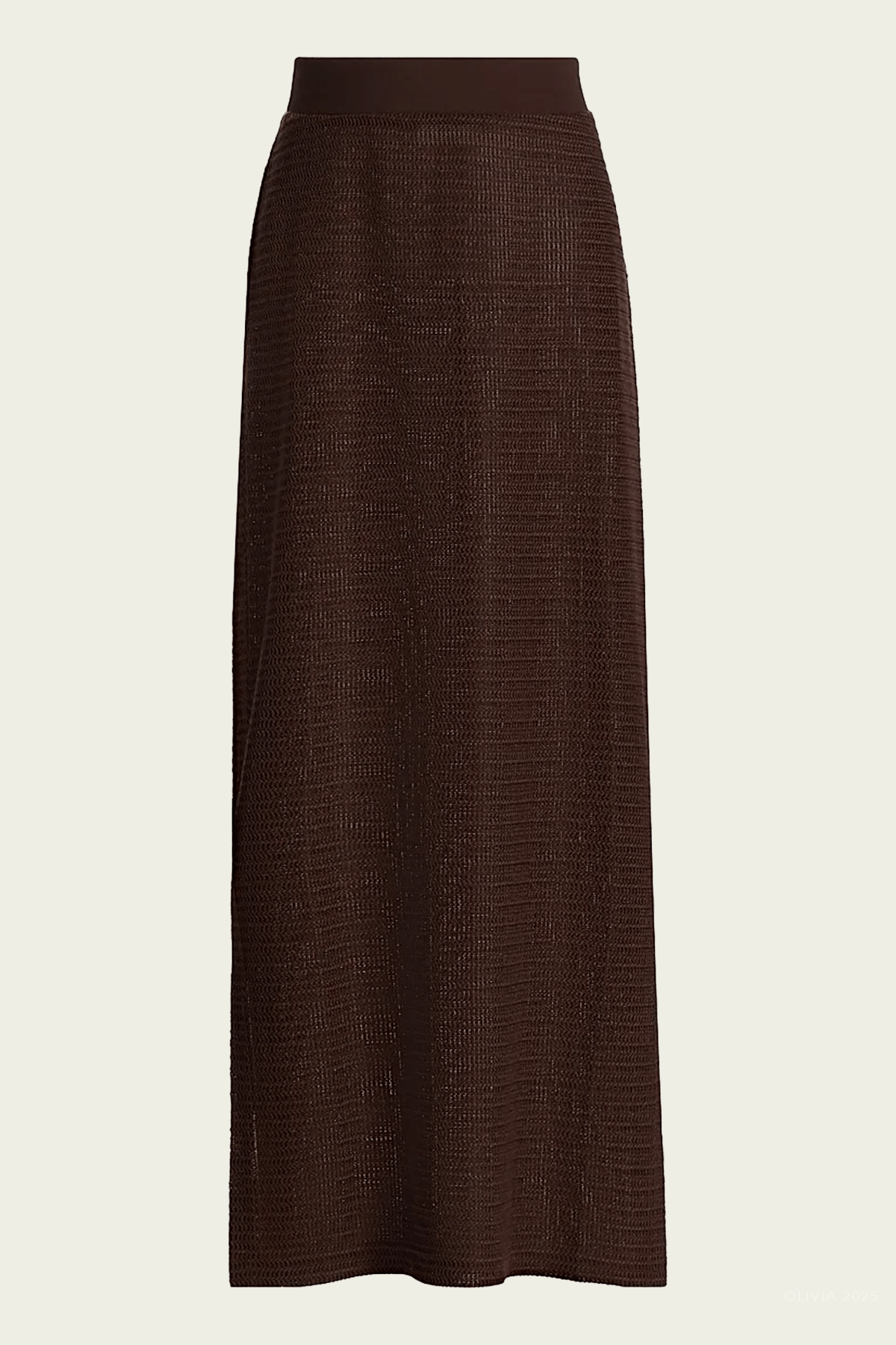 Nicky Midi Skirt in Chocolate