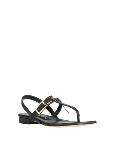 Woman Thong sandal Black