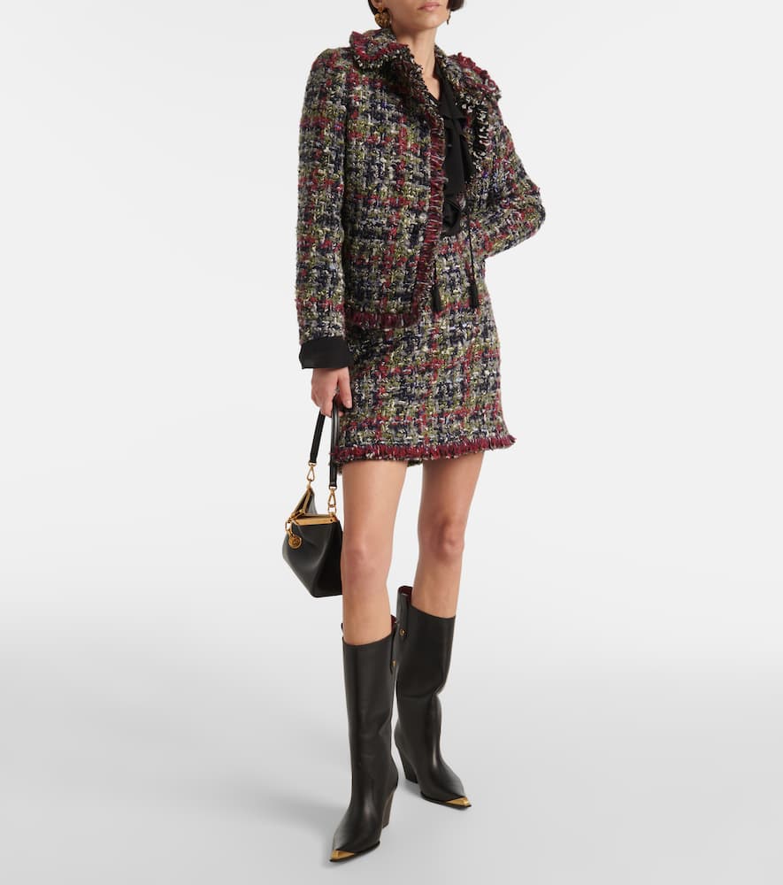 Etro Leather cowboy boots
