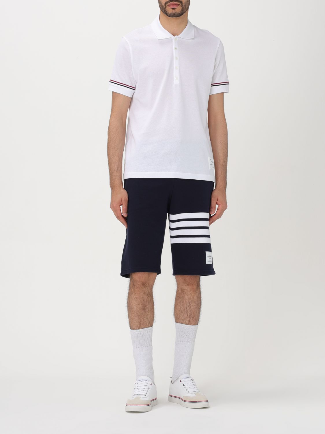 Polo Shirt Men color White